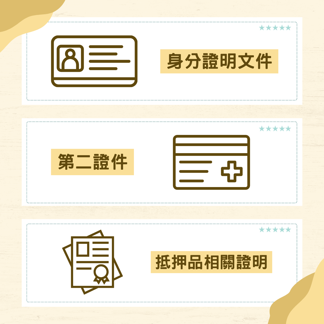 民間借款文件