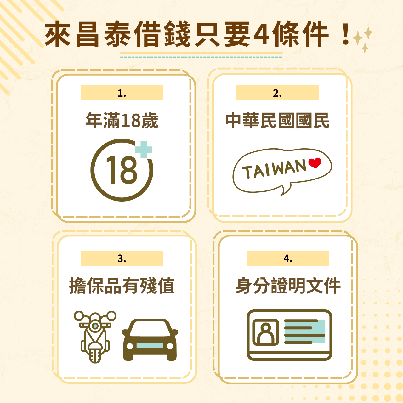 快速借款條件