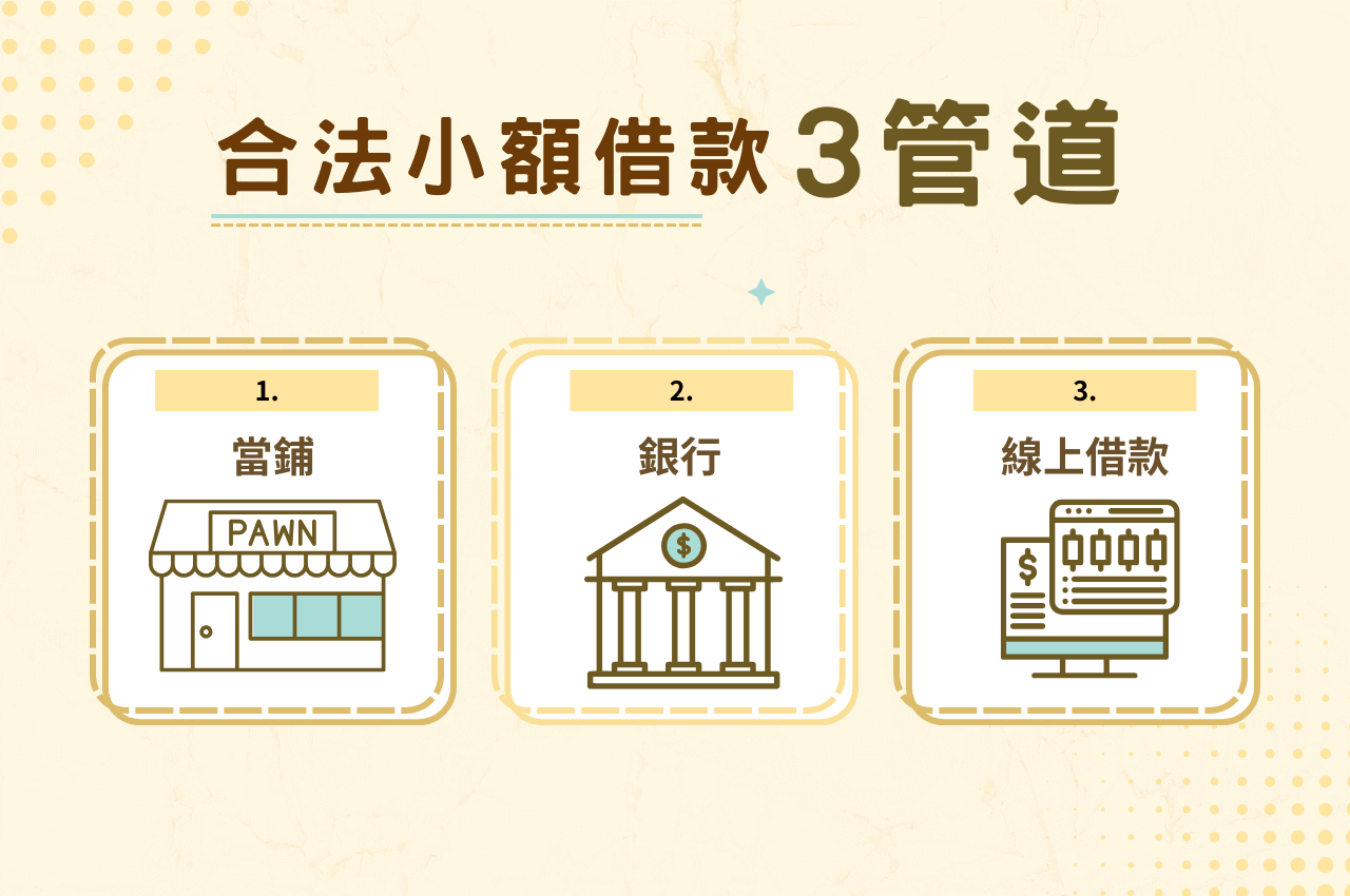 合法小額借款管道
